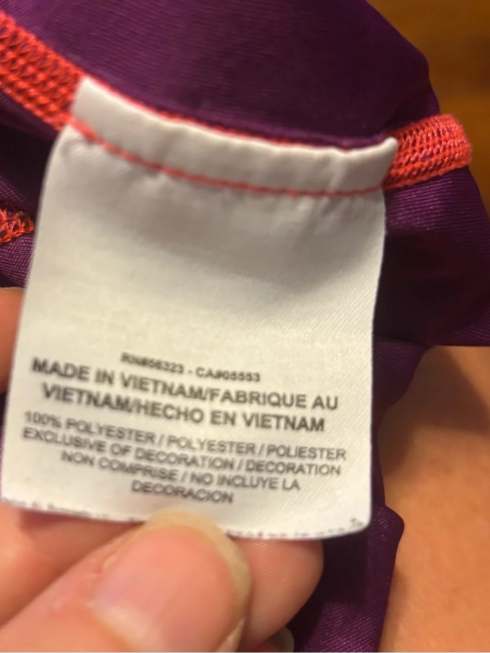Nike Dri-FIT Women’s Purple/Orange Pull-On Athletic Shorts Elastic Waist M